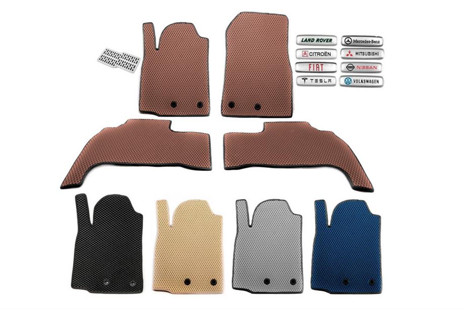 Mazda 3 2013-2019 Tapis de sol EVA (SD, Marron) Image