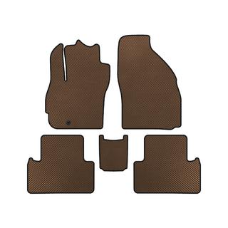 Tapis de sol EVA (2 Rangées, 7 Places, Marron) Mazda 5 2005-2009