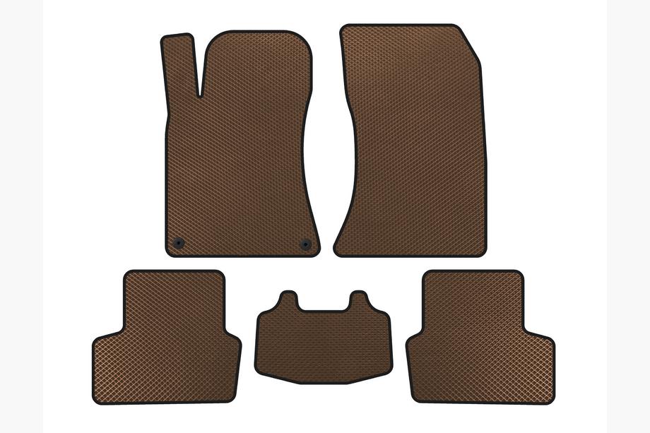 Mercedes CLA C117 2013-2019 Tapis de sol EVA (SD, Marron) Photo 1