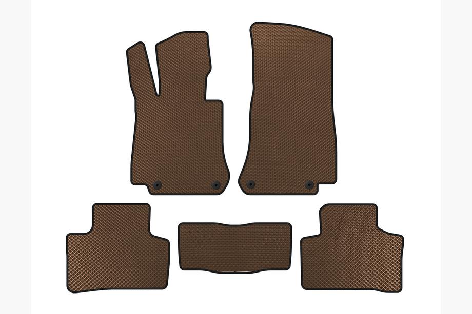Mercedes EQC 2019-2023 Tapis de sol EVA (Marron) Image