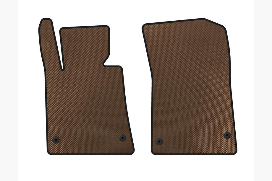Mercedes SLK R172 2011-2016 Tapis de sol EVA (Roadster, Marron) Image