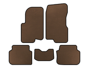 Smart 1998-2007 Tapis de sol EVA (2003-2007, Forfour, Marron) photo 1