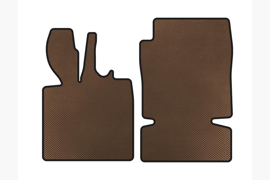 Smart 1998-2007 Tapis de sol EVA (2003-2007, Coupé, Marron) Image