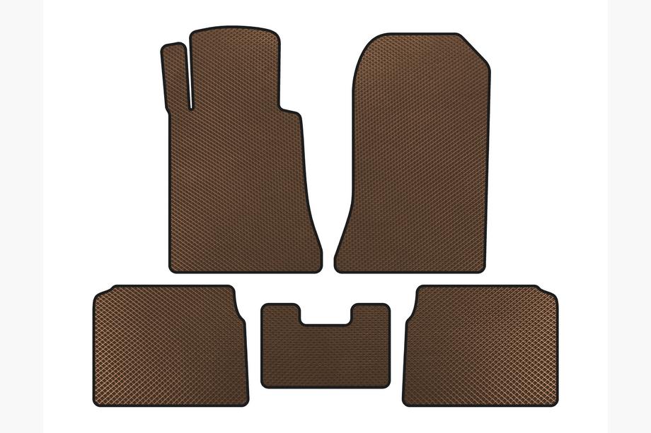 Mercedes E-class W124 1984–1997 Tapis de sol EVA (SD, Marron) Image