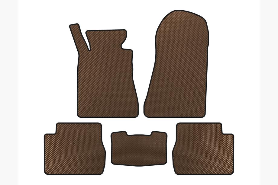 Mercedes W201 (190) 1982-1993 Tapis de sol EVA (SD, Marron) Image