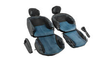 Peugeot Partner Tepee 2008-2018 Housses de Sièges Auto (Tissu et Similicuir, Premium) Sièges Avant photo 8