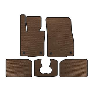 Tapis de sol EVA (pour S F55, 5 portes, Marron) Mini Cooper F55/56/57 2014-2023