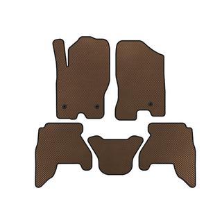 Tapis de sol EVA (2 rangées, marron, 2010-2014) Nissan Pathfinder R51 2005-2014