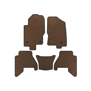Tapis de sol EVA V2 (2 rangées, marron, 2010-2014) Nissan Pathfinder R51 2005-2014