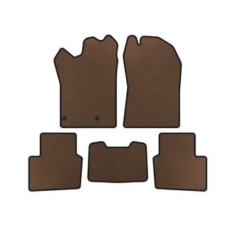 Tapis de sol EVA (Hybride, Marron) Nissan Qashqai 2021-