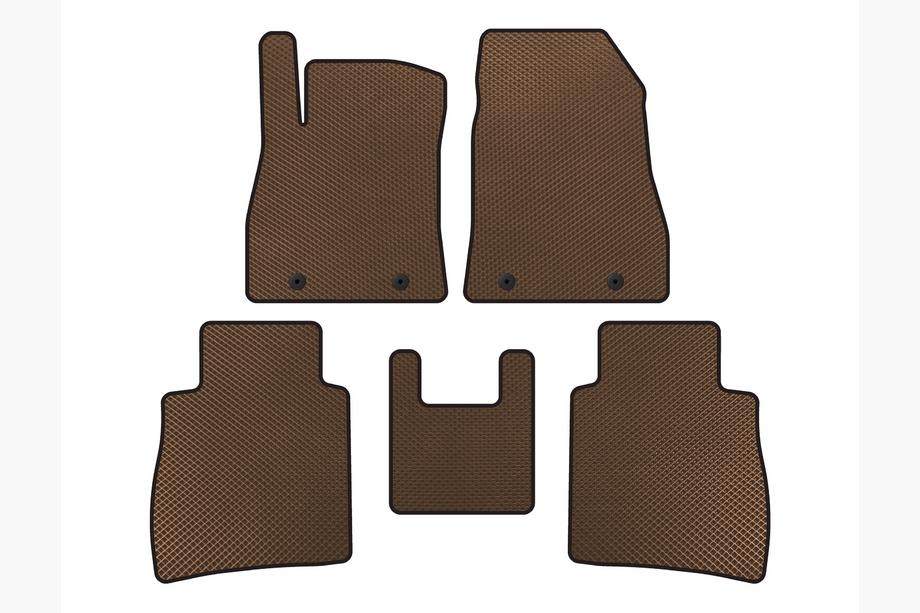Nissan Sentra 2012-2019 Tapis de sol EVA (SD, Marron) Image
