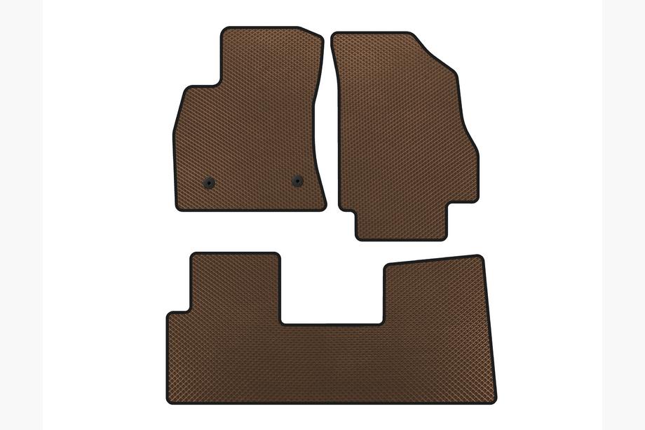 Opel Combo 2012-2018 Tapis de sol EVA (Marron) Image