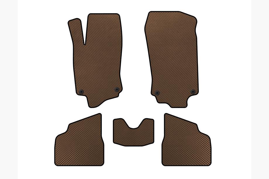 Opel Corsa C 2000-2006 Tapis de sol EVA (Marron) Image