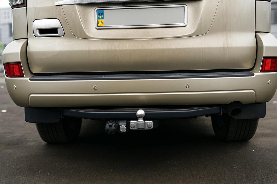 Toyota Land Cruiser Prado 120 2002-2009 Cache poignée de hayon chromé (acier inoxydable) Photo 3