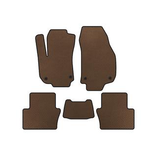 Tapis de sol EVA (2 Rangées, Marron) Opel Zafira B 2005–2011