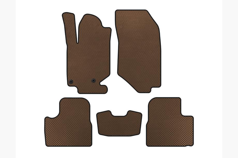 Peugeot 2008 2019- Tapis de sol EVA (Marron) Image