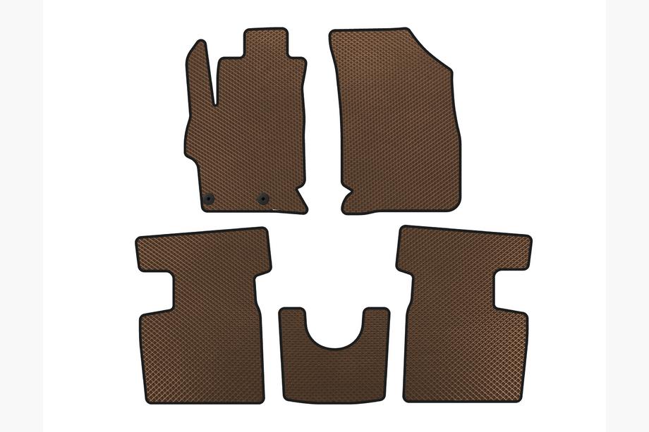 Peugeot 301 2012- Tapis de sol EVA (2017+, SD, Marron) Image