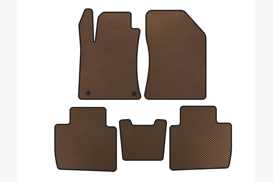 Peugeot 508 2018- Tapis de sol EVA (LB, Marron) Image