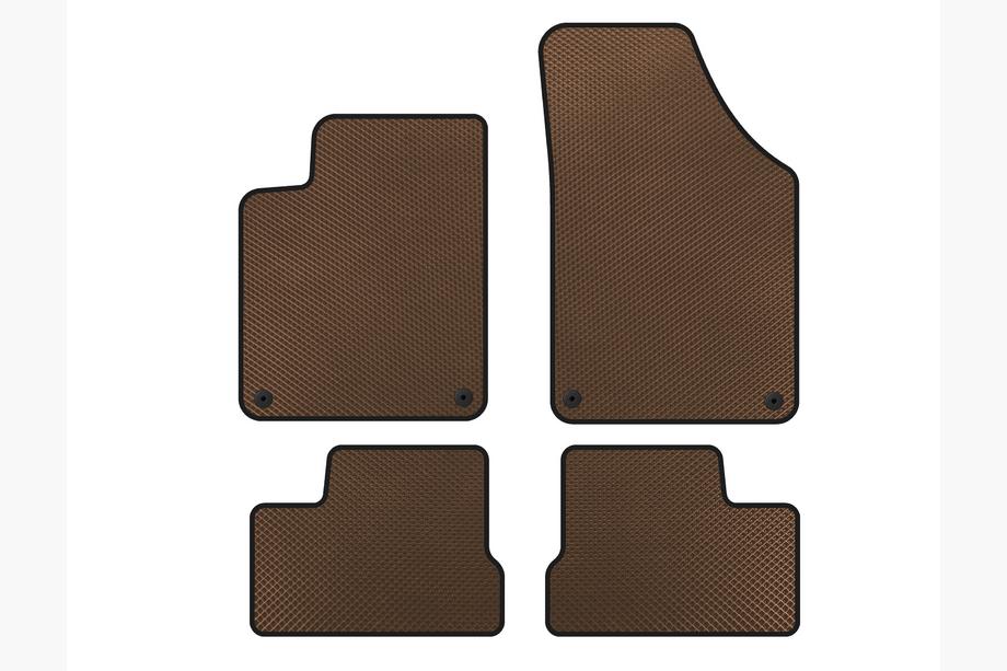 Peugeot RCZ 2010-2015 Tapis de sol EVA (Marron) Image