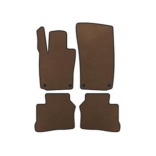 Tapis de sol EVA (2009-2013, Coupé, 4 Portes, Marron)