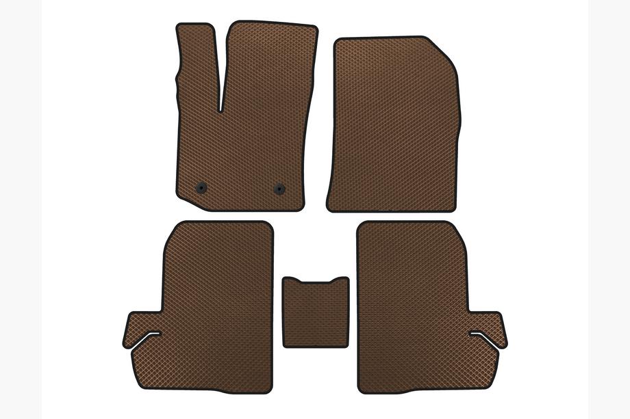 Renault Dokker 2013-2022 Tapis de sol EVA (Marron) Image