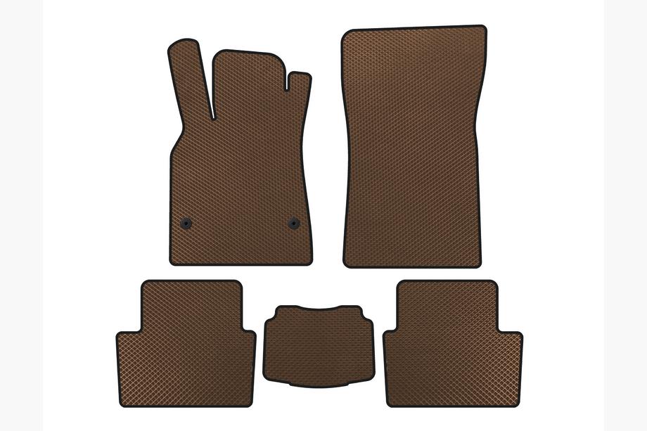 Renault Fluence 2009-2016 Tapis de sol EVA (SD, Marron) Image