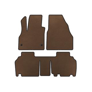 Tapis de sol EVA (2 rangées, 5 portes/7 places, Marron)