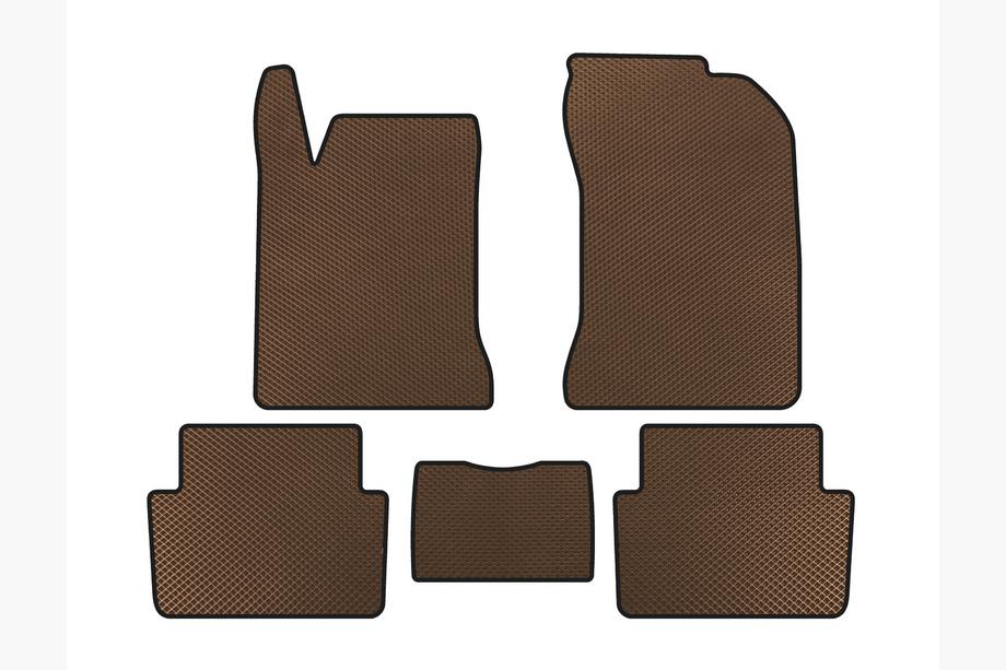 Renault Laguna 2001-2007 Tapis de sol EVA (SW, Marron) Image
