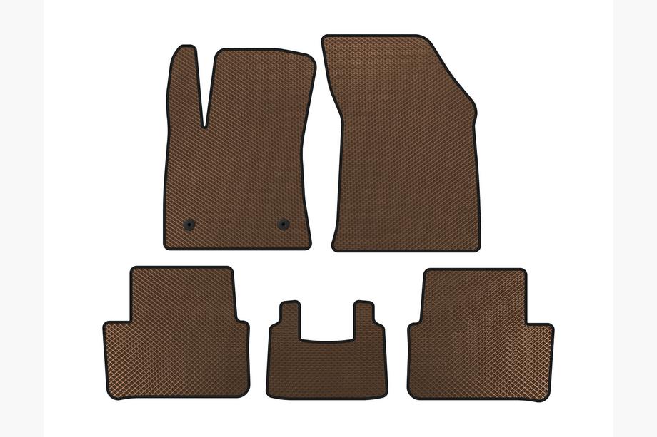 Renault Megane IV 2016-2025 Tapis de sol EVA (2016-2020, SW, Marron) Image