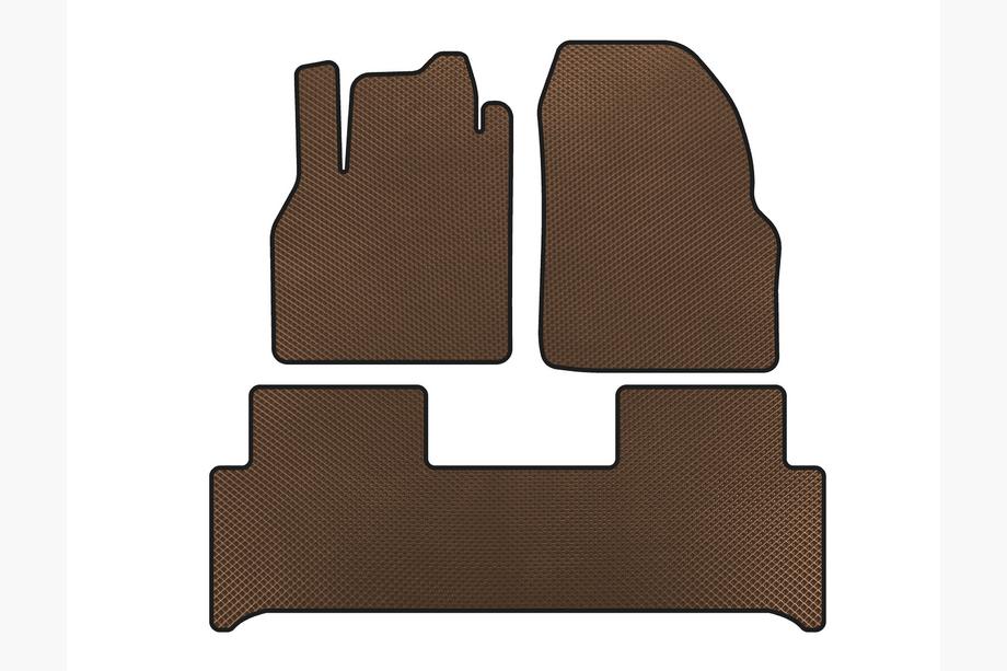 Renault Scenic/Grand 2003-2009 Tapis de sol EVA (Marron) Image