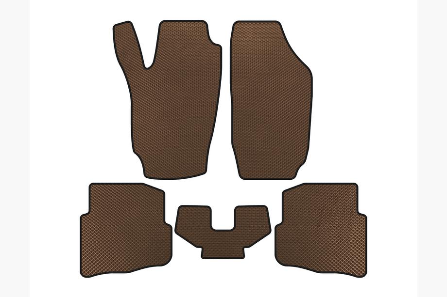 Seat Ibiza 2002-2009 Tapis de sol EVA (Marron) Image
