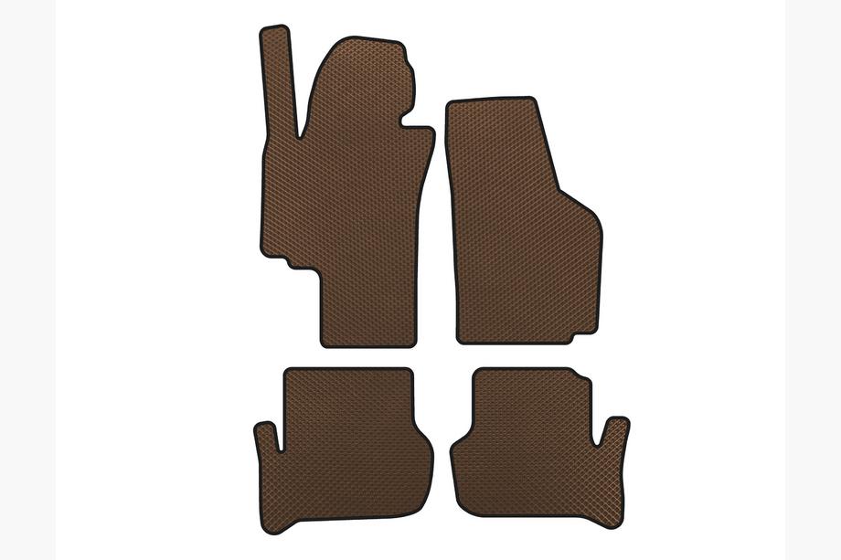 Seat Toledo 2005-2012 Tapis de sol EVA (Marron) Image