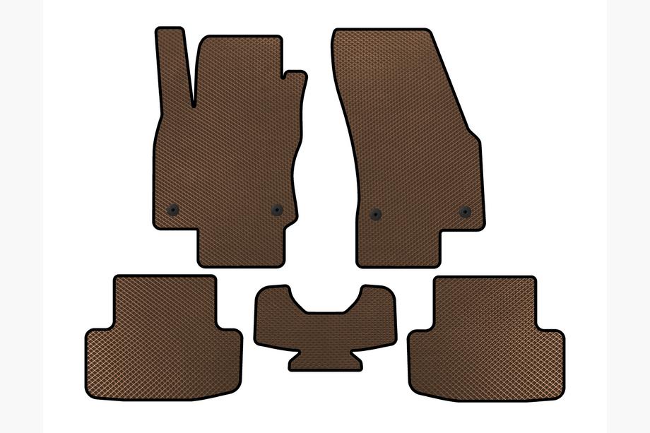 Skoda Karoq 2018- Tapis de sol EVA (Marron) Image