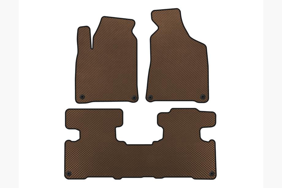 SsangYong Korando 2010-2019 Tapis de sol EVA (2010-2016, Marron) Image