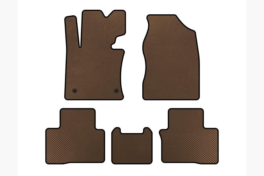 SsangYong Tivoli 2015- Tapis de sol EVA (Marron) Image