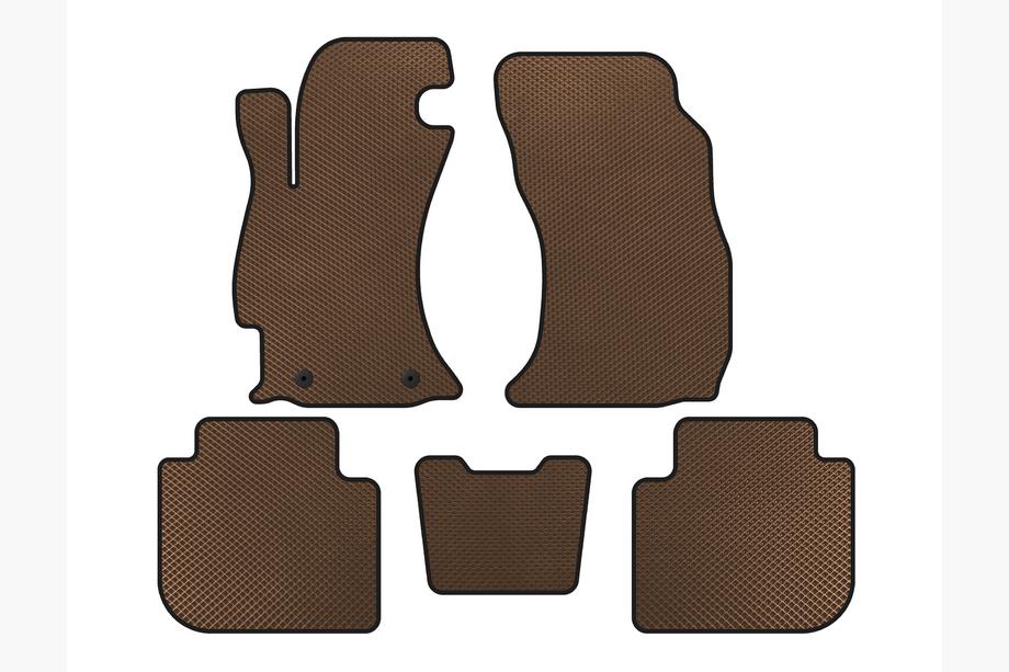 Subaru Forester 2013-2018 Tapis de sol EVA (2013-2017, Marron) Image