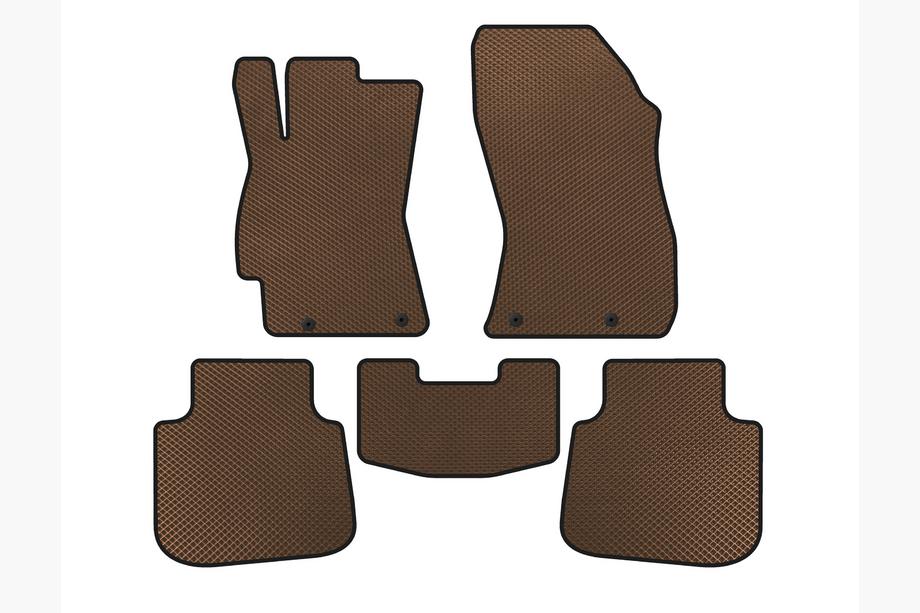 Subaru Legacy 2014-2019 Tapis de sol EVA (SD, Legacy BN, Marron) Image