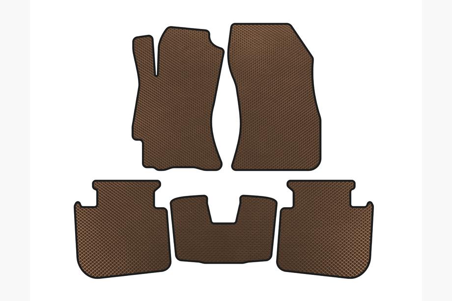 Subaru Legacy 2009-2014 Tapis de sol EVA (2009-2013, SD, Marron) Image