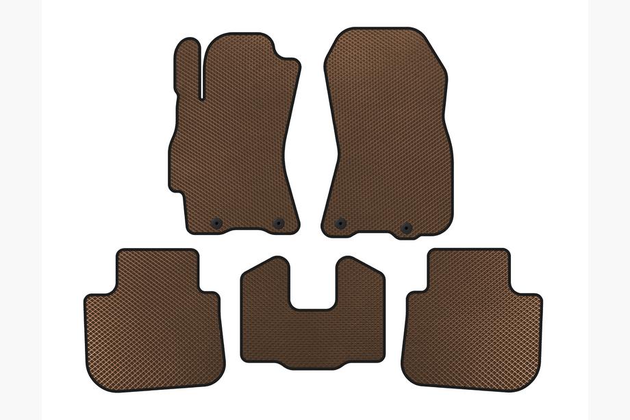 Subaru Outback 2009-2014 Tapis de sol EVA (Marron) Image