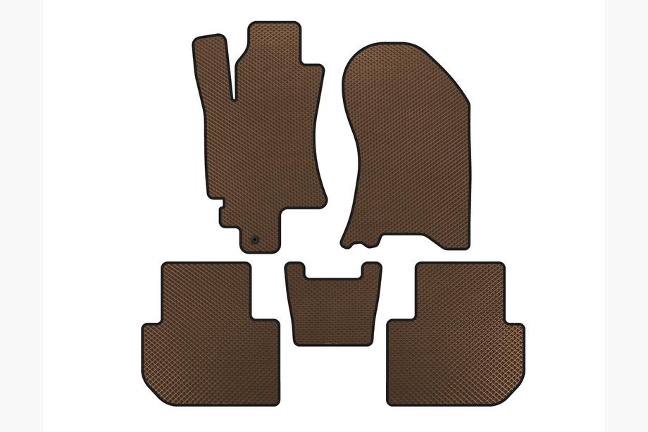Subaru Tribeca 2005-2014 Tapis de sol EVA (Marron) Image
