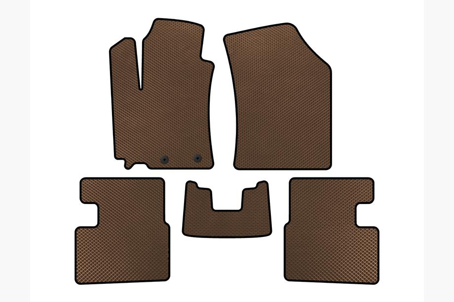 Suzuki Swift 2010-2017 Tapis de sol EVA (HB, 5 portes, Marron) Image