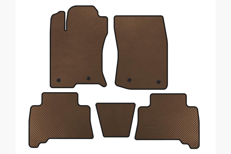 Toyota 4Runner 2009-2024 Tapis de sol EVA (2009-2014, Marron) Image