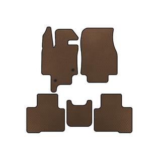 Tapis de sol EVA (2 Rangées, 7 Places, Marron)