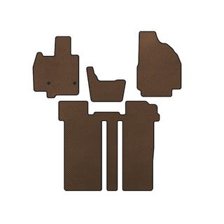Tapis de sol EVA (2 Rangées, 6 Places, Marron)