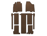 Toyota Sienna 2010-2020 Tapis de sol EVA (3 Rangées, Marron) photo 1