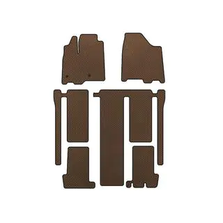 Tapis de sol EVA (3 Rangées, Marron)