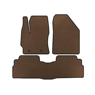 Tapis de sol EVA (2 Rangées, 7 Places, Marron) Toyota Verso 2009–2018