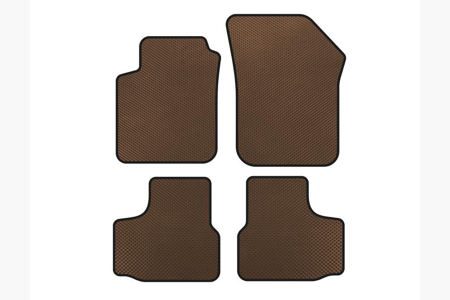 Volkswagen UP 2011-2023 Tapis de sol EVA (Marron) Image