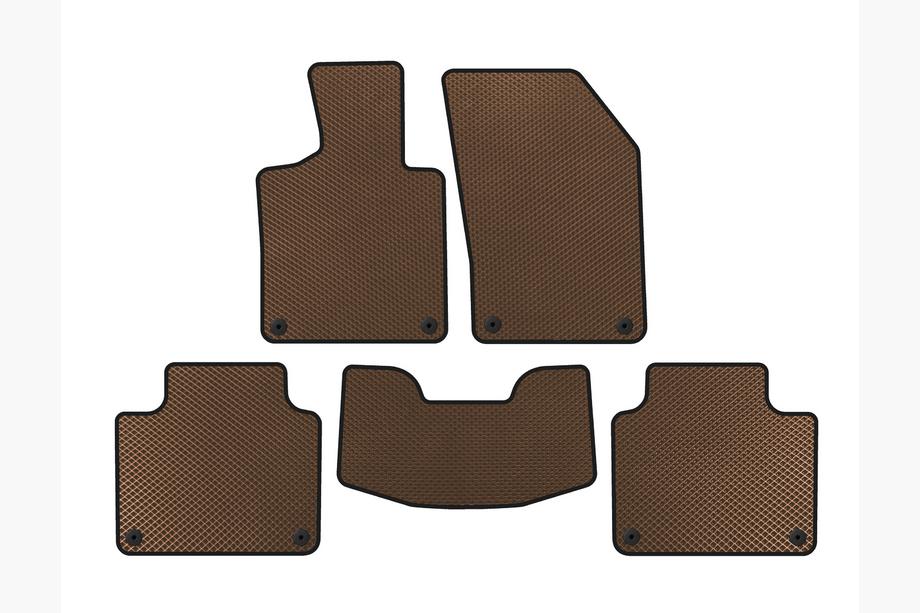Volvo V90 1997-1998 Tapis de sol EVA (SW, Marron) Image
