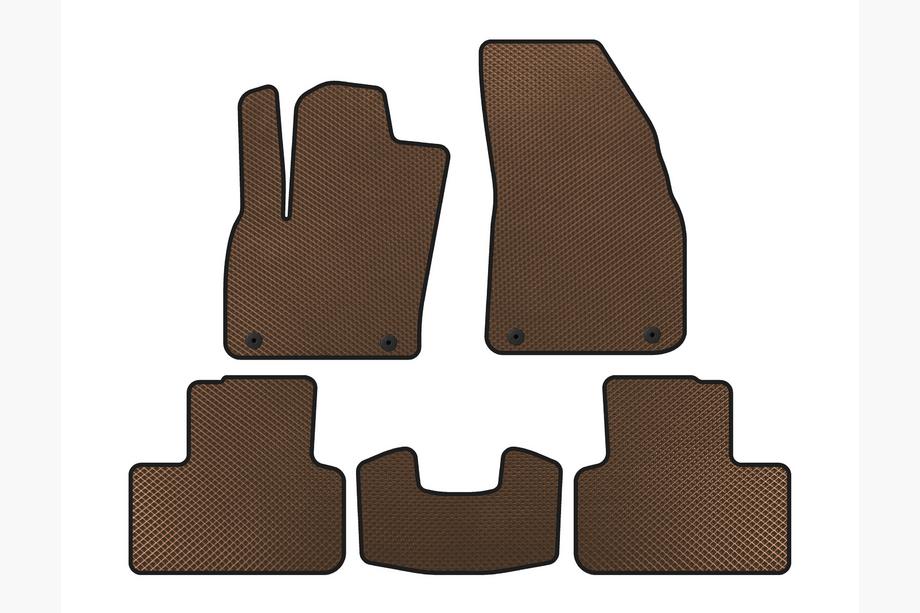 Volvo XC40 2018- Tapis de sol EVA (Marron) Image